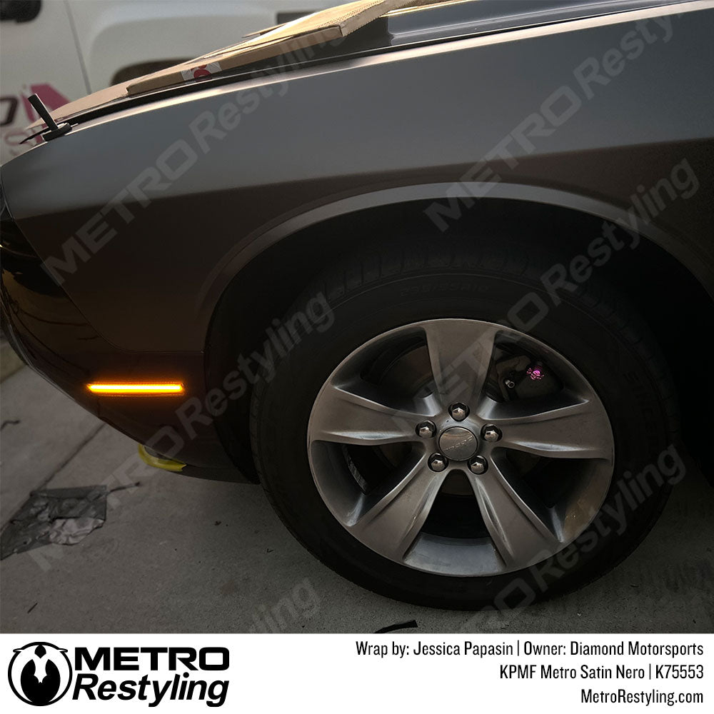 KPMF K75500 Metro Satin Nero Vinyl Wrap | K75553