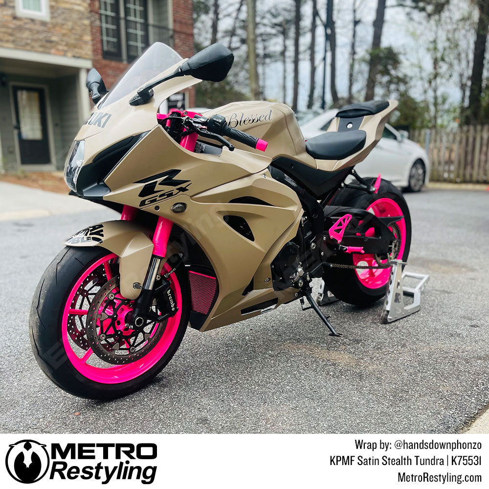 stealth tundra motorcycle wrap
