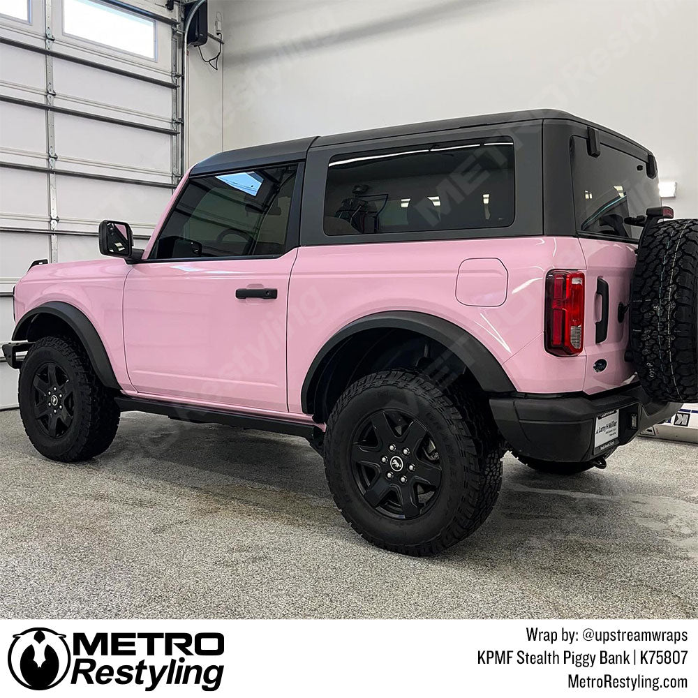 Stealth Piggy Bank Vinyl Wrap KPMF Metro Restyling