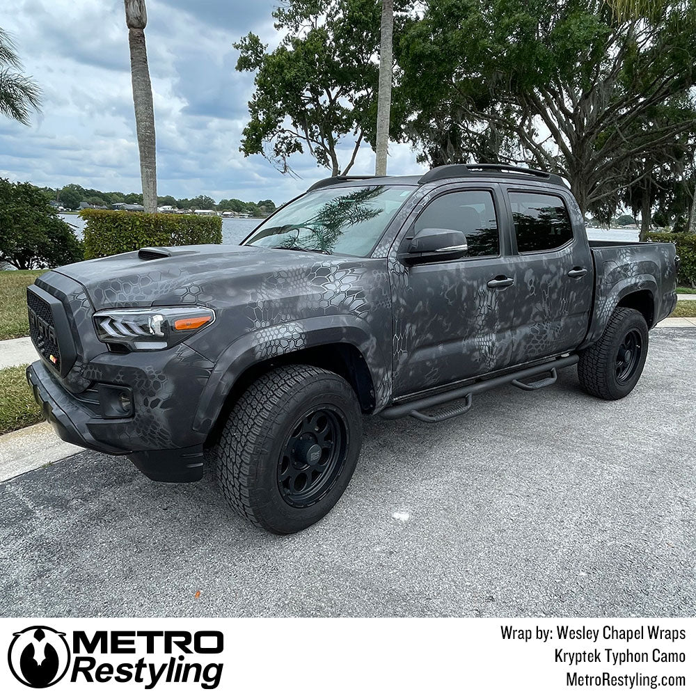 kryptek black toyota wrap