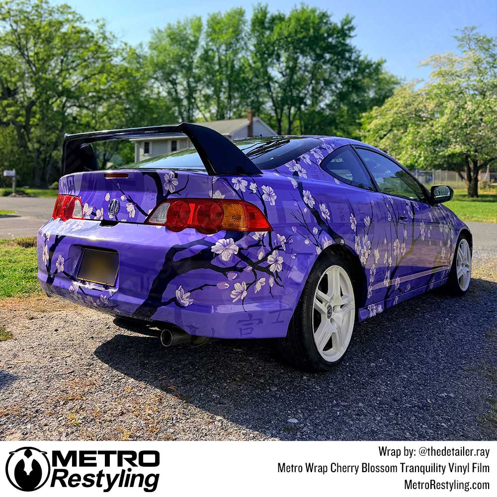 Cherry Blossom Car Wrap