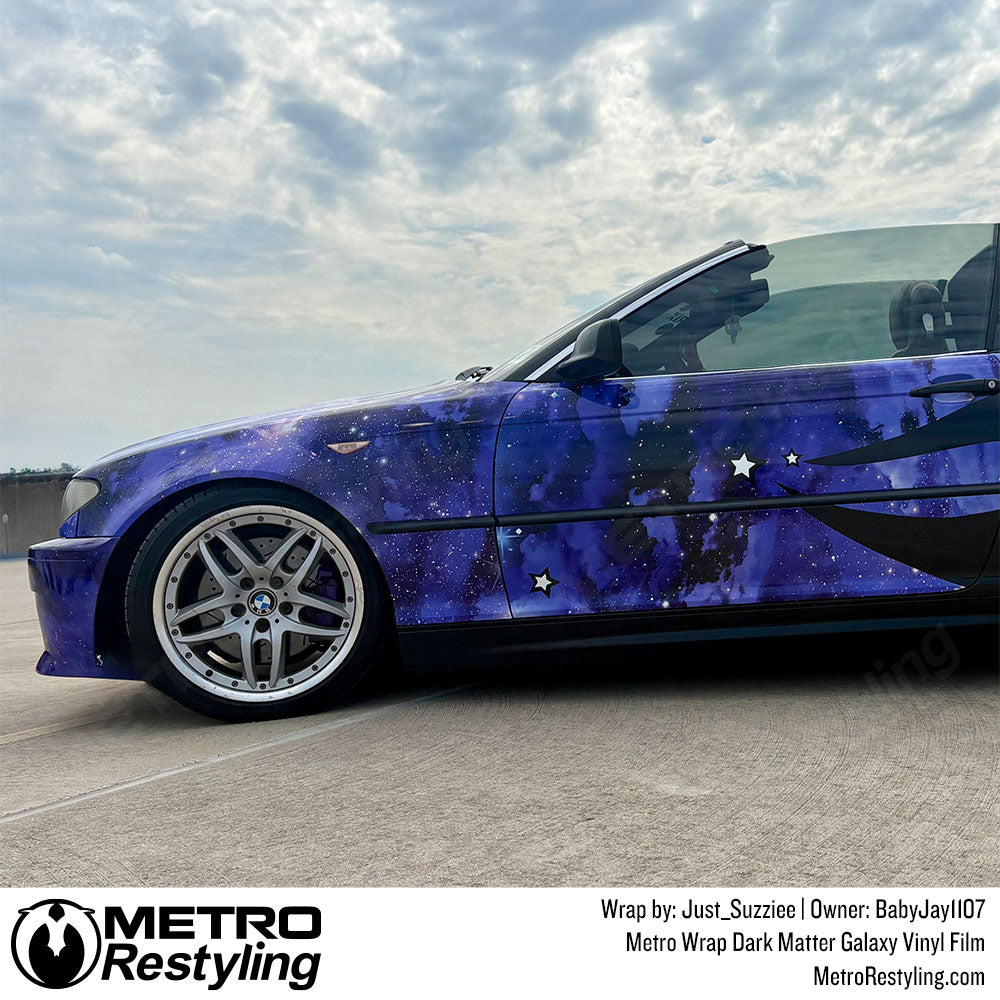 Metro Wrap Dark Matter Galaxy Vinyl Film