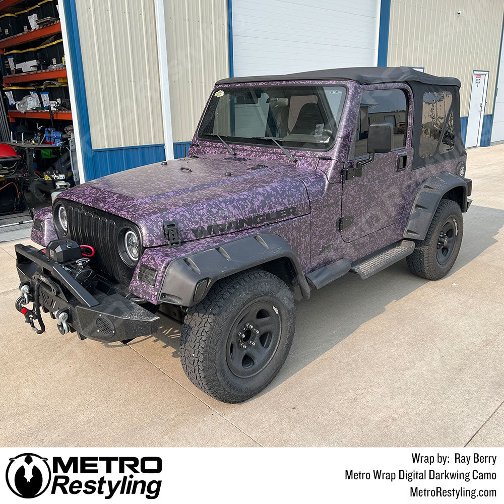 Metro Wrap Digital Darkwing Camouflage Jeep