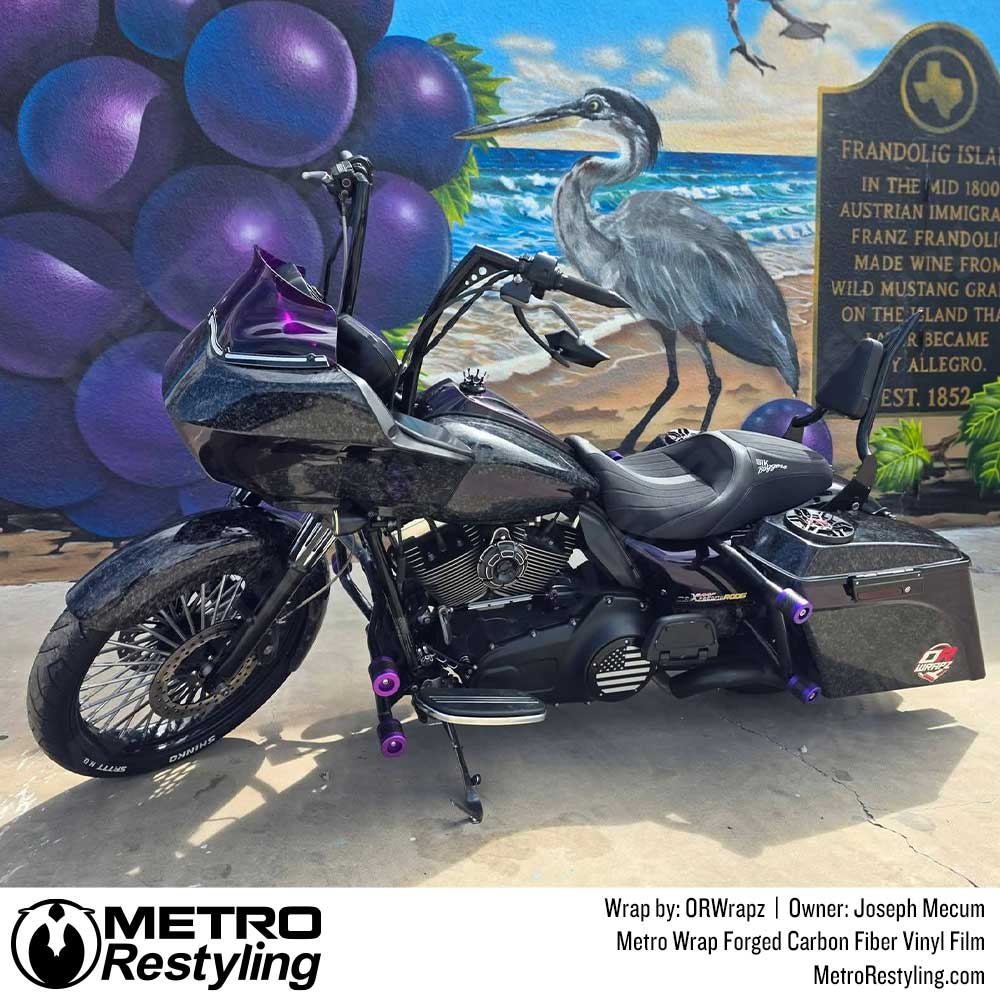 Metro Wrap Forged Carbon Fiber Vinyl Film