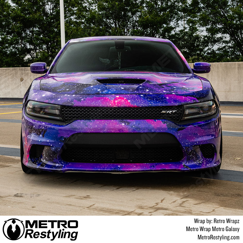 Metro Galaxy Dodge Charger Wrap