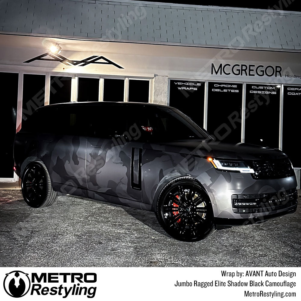 Jumbo Ragged Elite Shadow Black - Metro Wrap | Metro Restyling