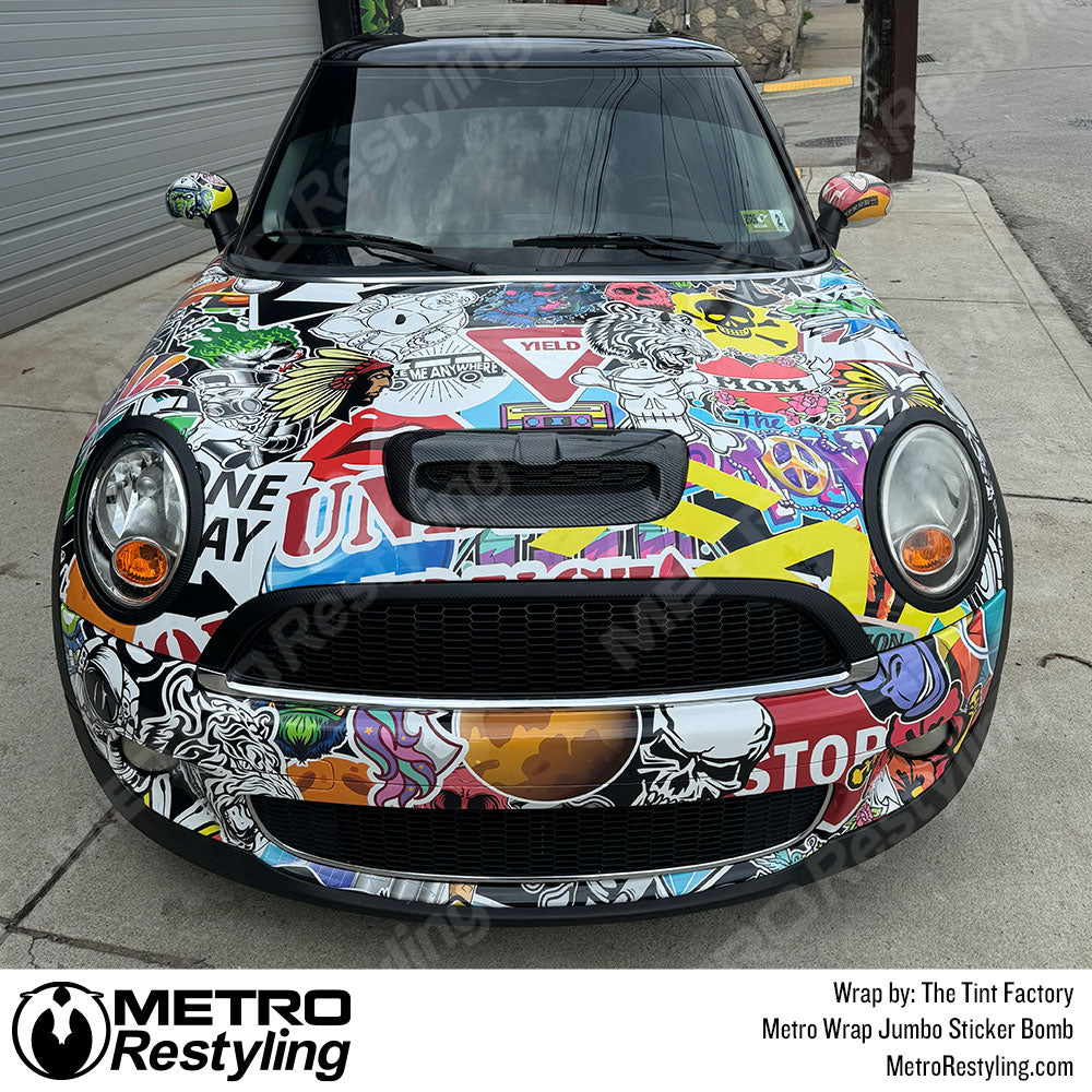 Jumbo Sticker Bomb - Metro Wrap | Metro Restyling