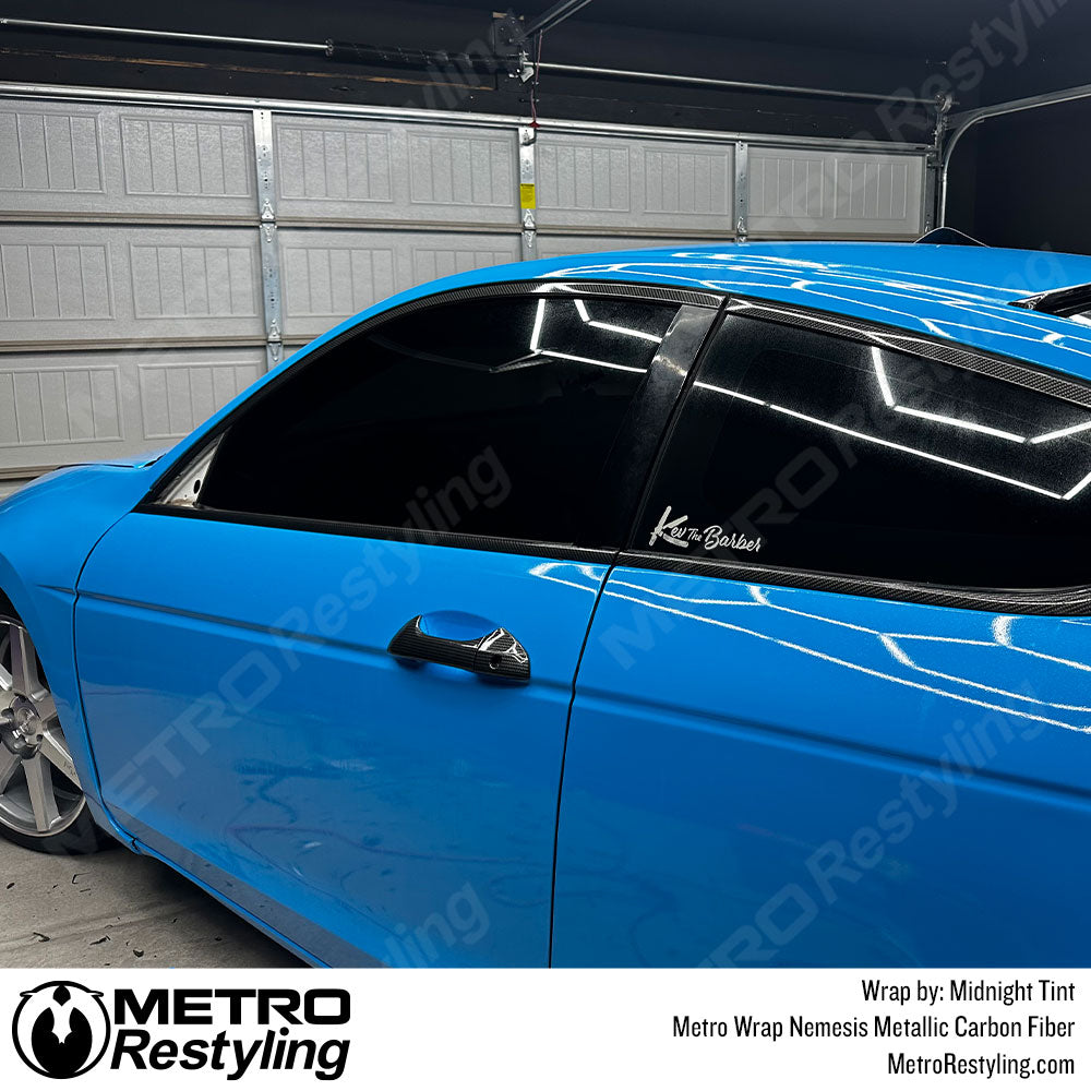 carbon fiber car accent wrap