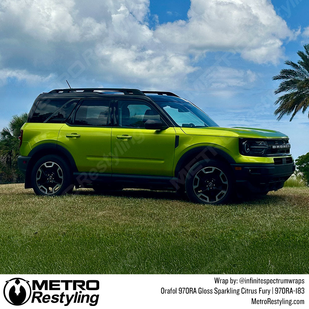 Glossy Green Bronco Wrap