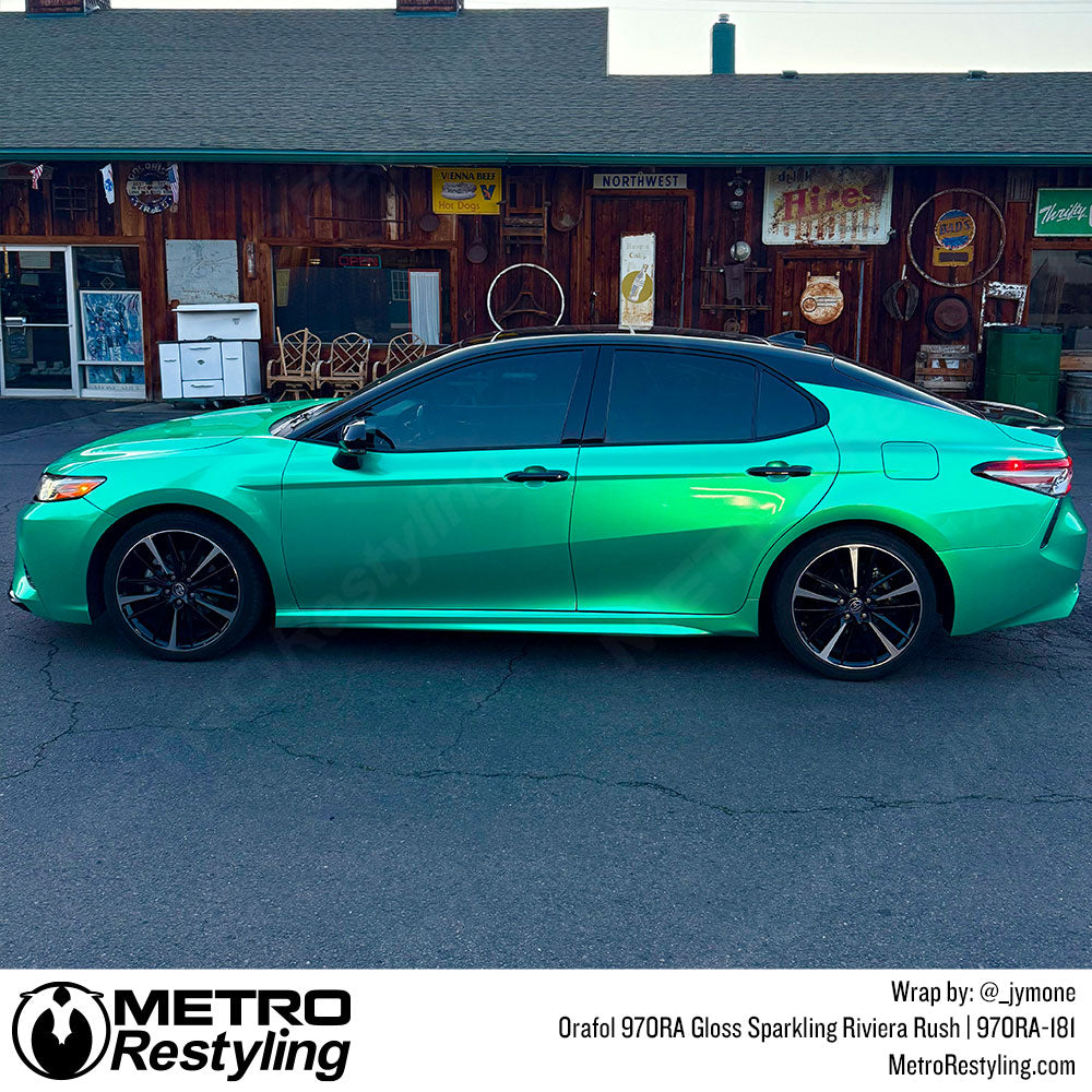 Orafol Gloss Sparkling Riviera Rush Vinyl Wrap | Metro Restyling