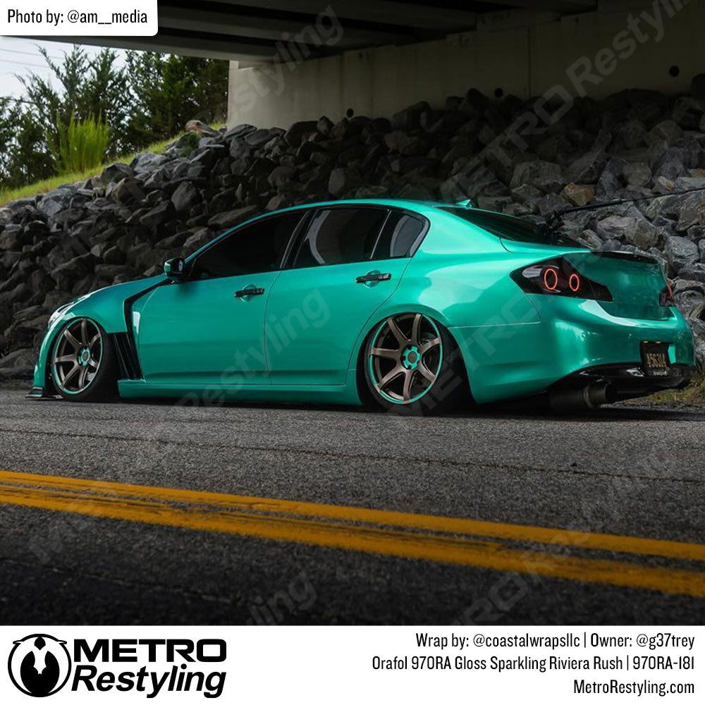 Green Infiniti Wrap