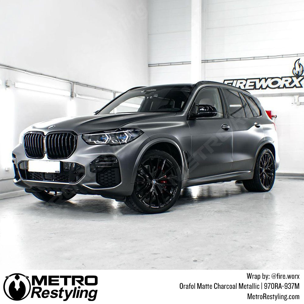 grey bmw x5 wrap