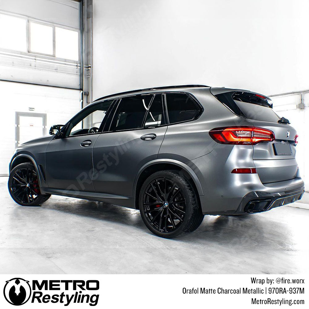 grey bmw x5 wrap