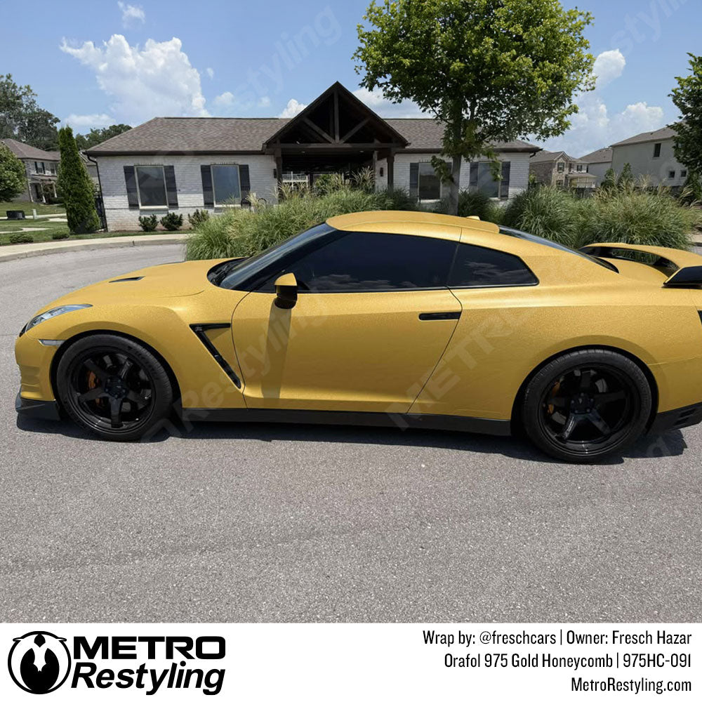 Gold Nissan Wrap