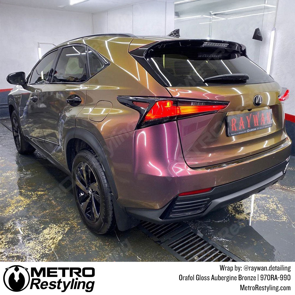 Orafol Gloss Aubergine Bronze Vinyl Wrap | Metro Restyling