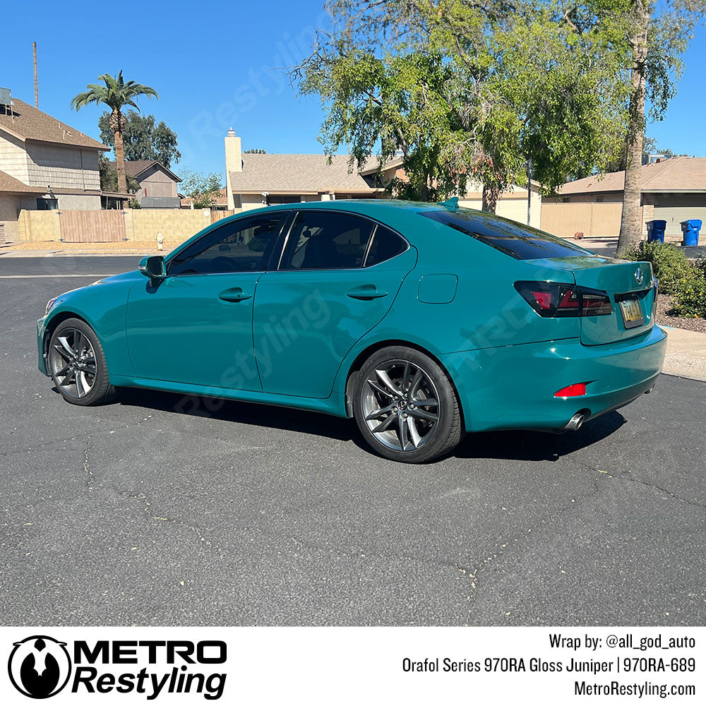 Orafol Gloss Juniper Vinyl Wrap | Metro Restyling