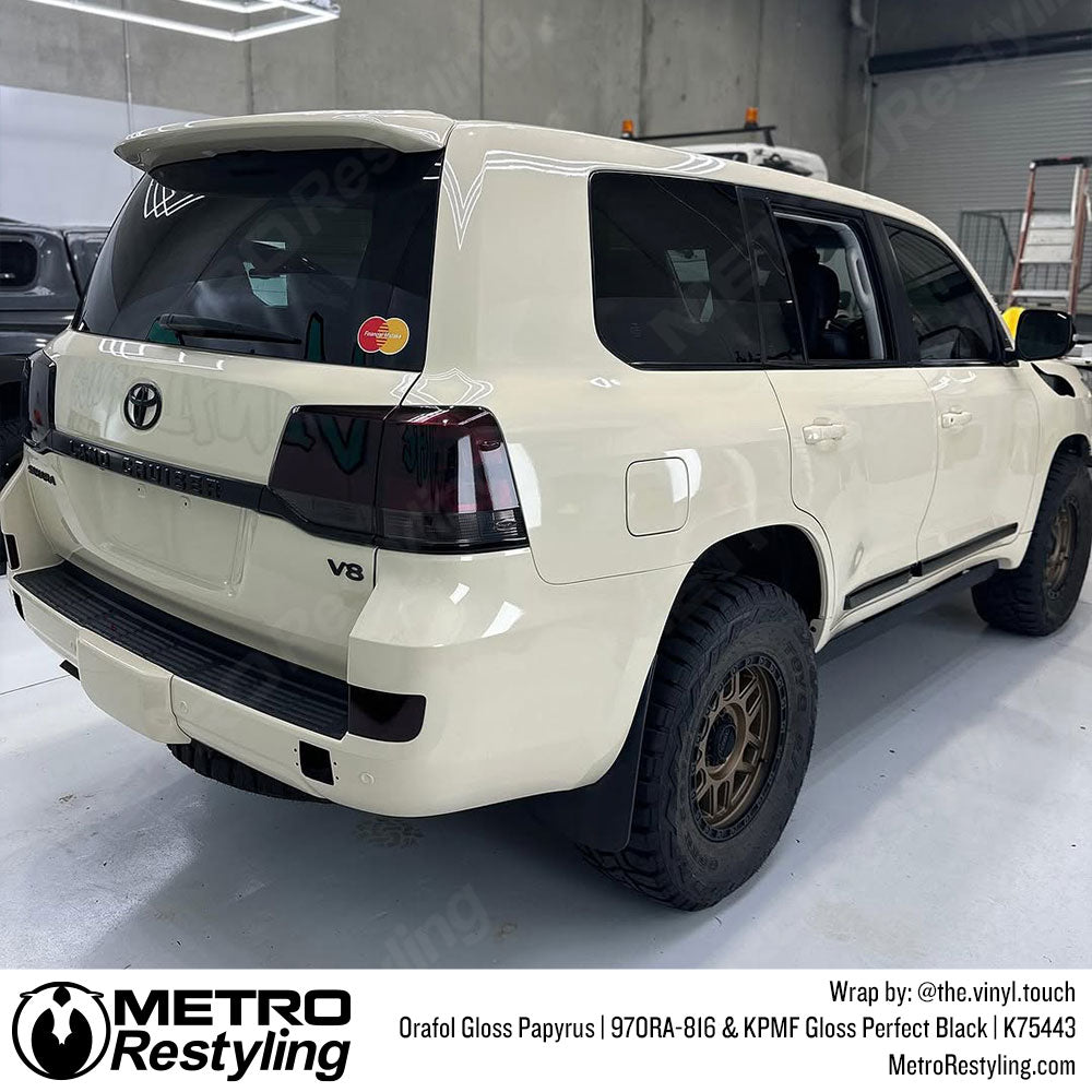 toyota with tan wrap