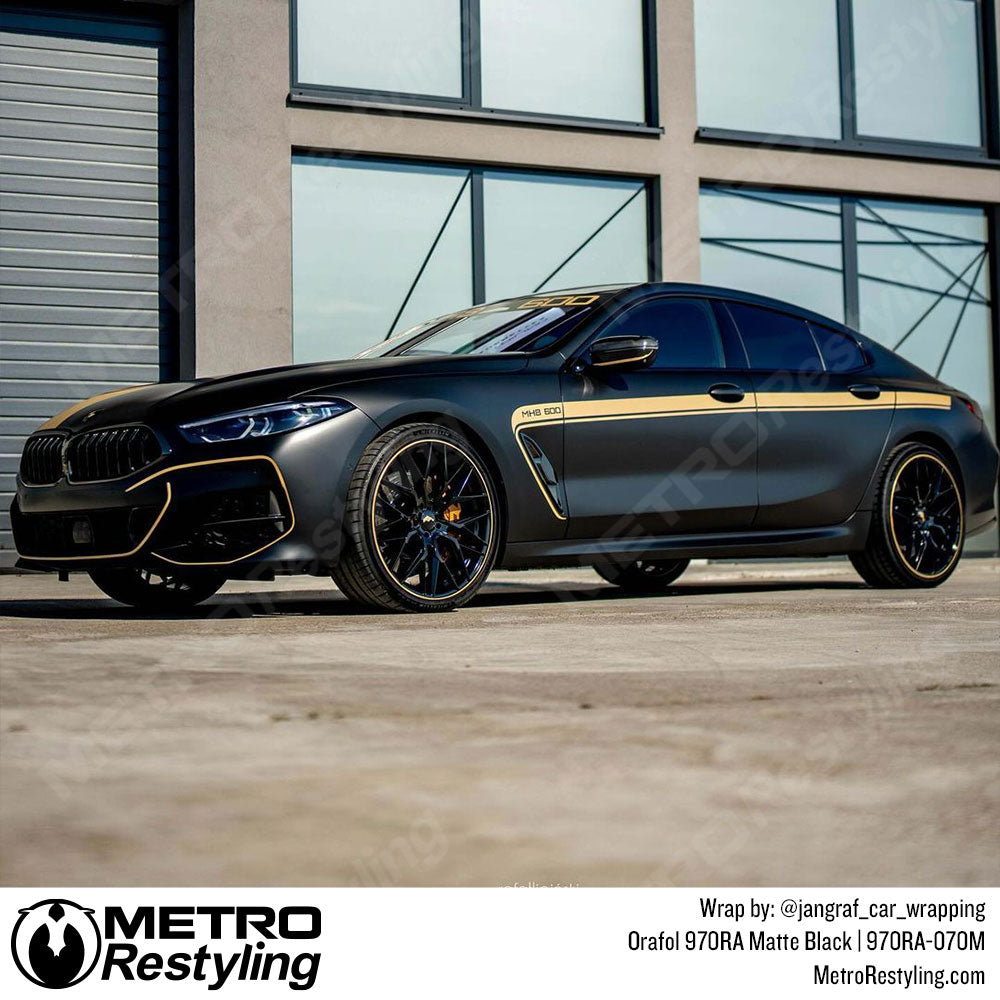 Matte Black BMW Wrap