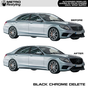 Chrome Delete Vinyl Wrap: Free Shipping $99+ Metro Restyling