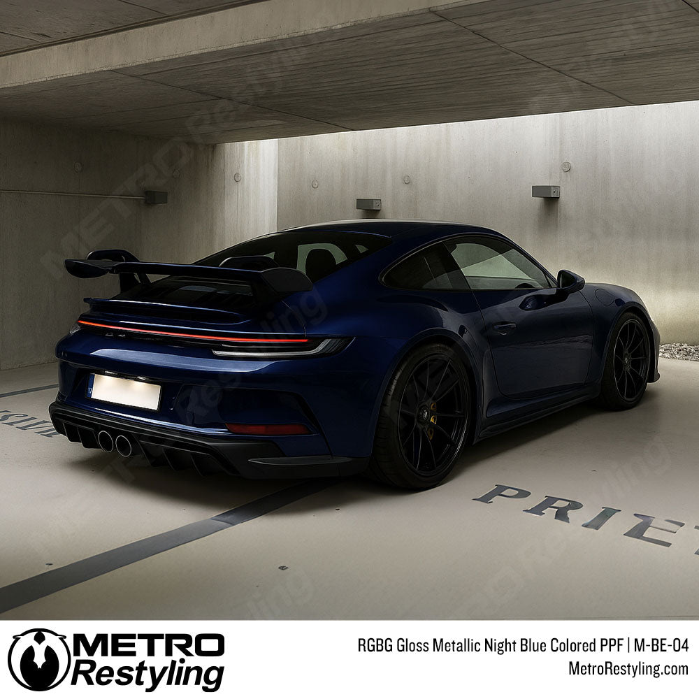 dark blue colored ppf 