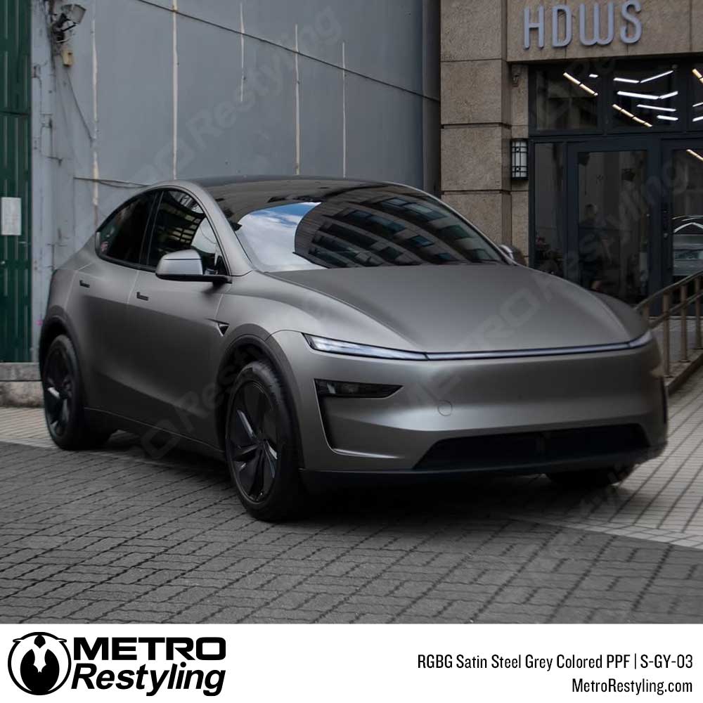 RGBG Satin Steel Grey Colored PPF