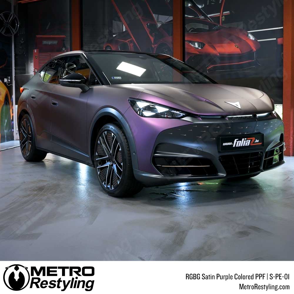 RGBG Satin Purple Colored PPF