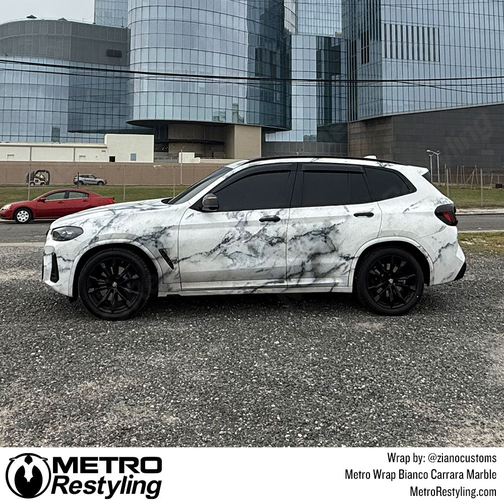 marble bmw wrap
