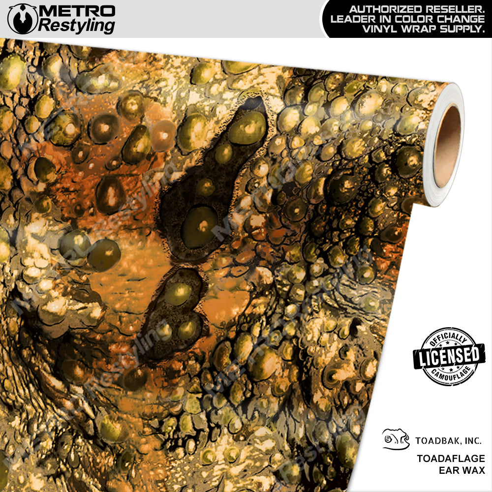 Toadaflage Ear Wax Camouflage Vinyl Wrap Film