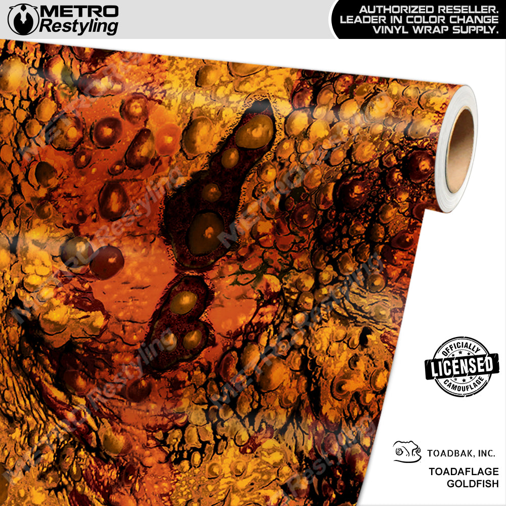Toadaflage Goldfish Camouflage Vinyl Wrap Film