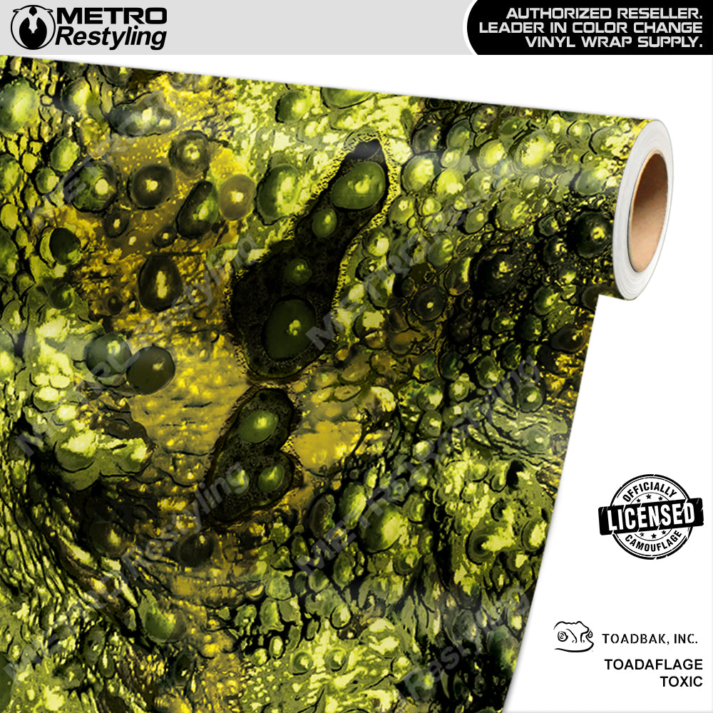Toadaflage Toxic Camouflage Vinyl Wrap Film