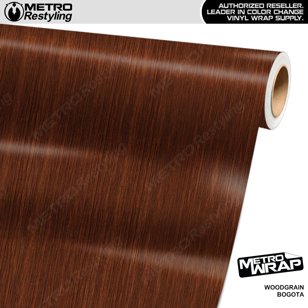 Metro Wrap Woodgrain Bogota Vinyl Film