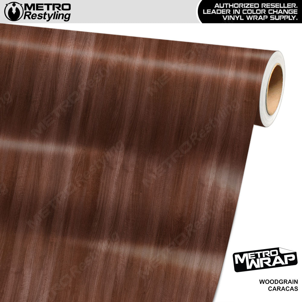 Metro Wrap Woodgrain Caracas Vinyl Film