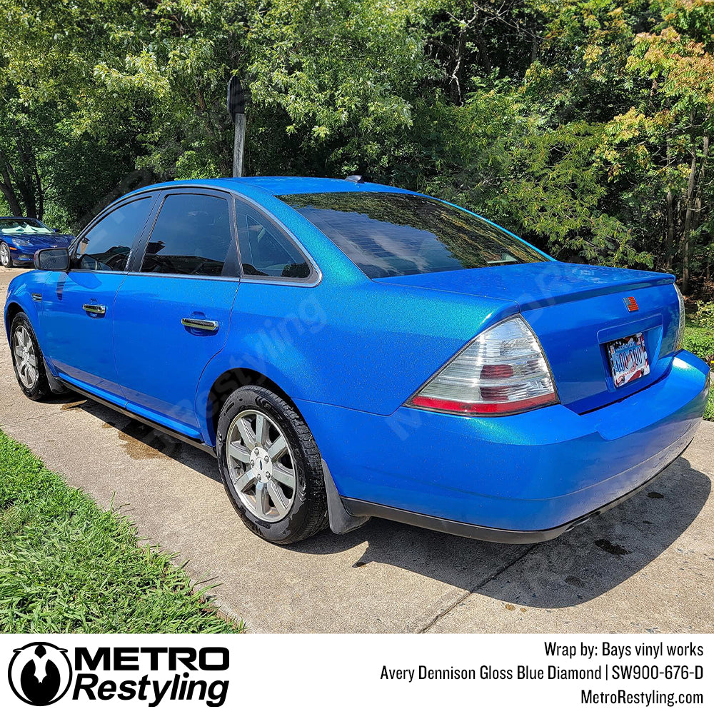 blue ford wrap