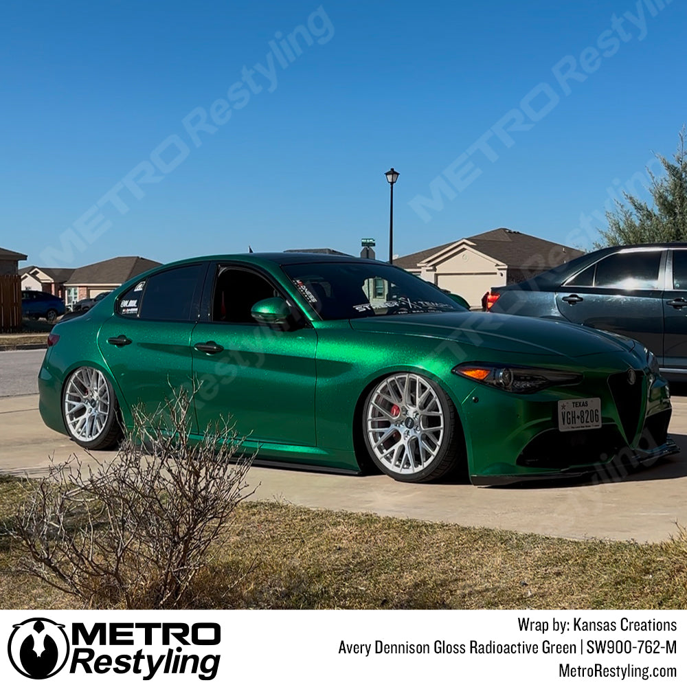 Glitter Green Alfa Romeo