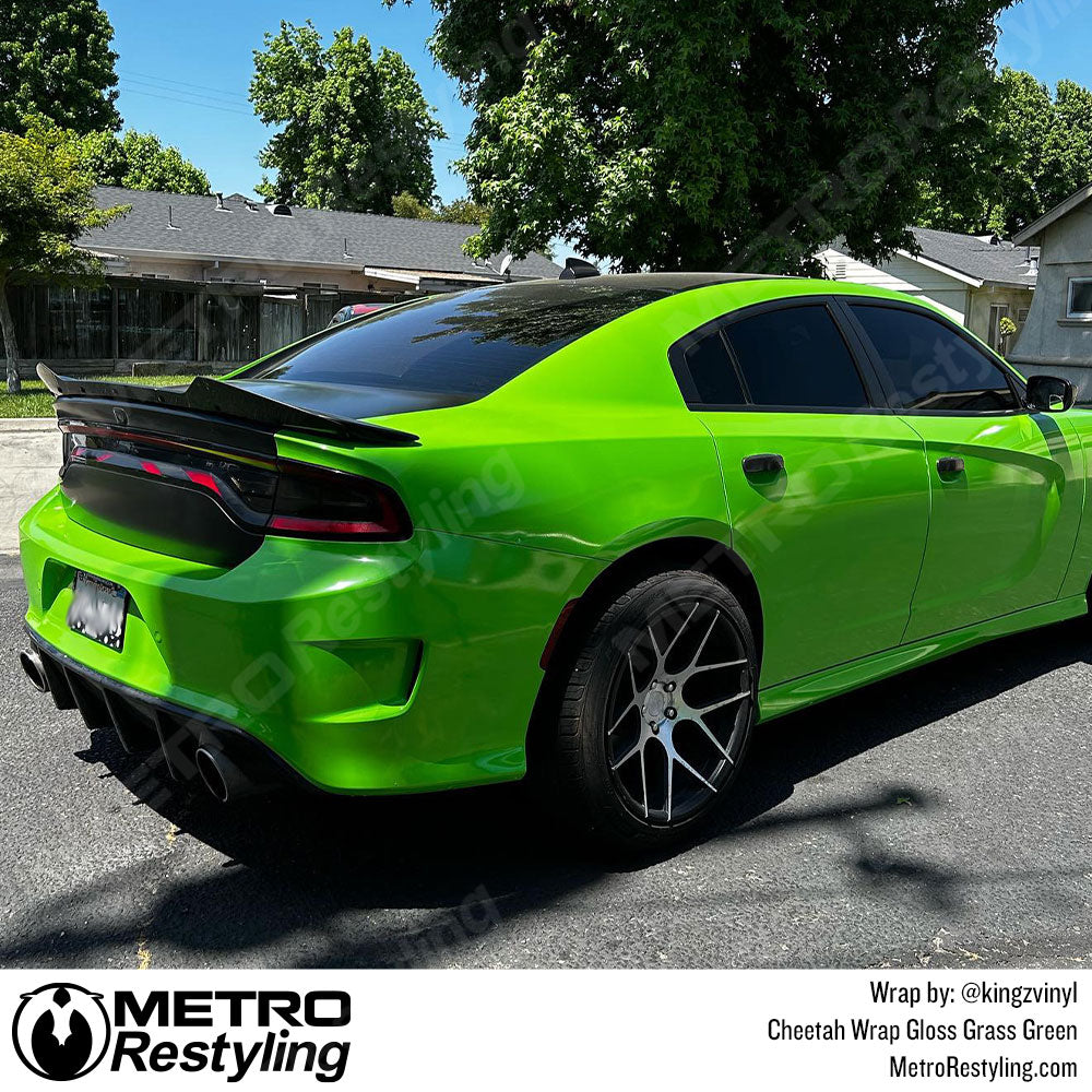 green charger wrap