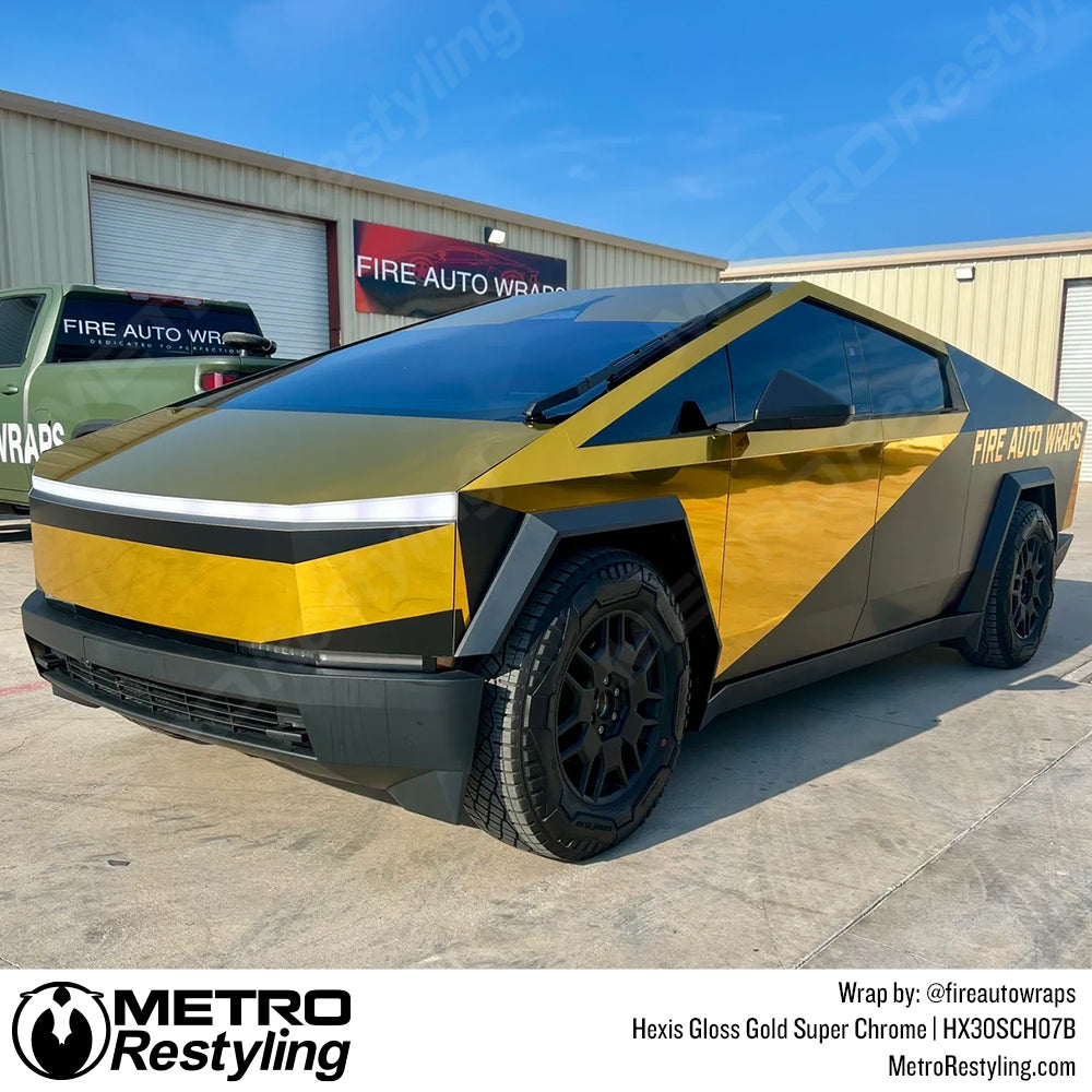 Gloss Gold Super Chrome - Hexis | Metro Restyling