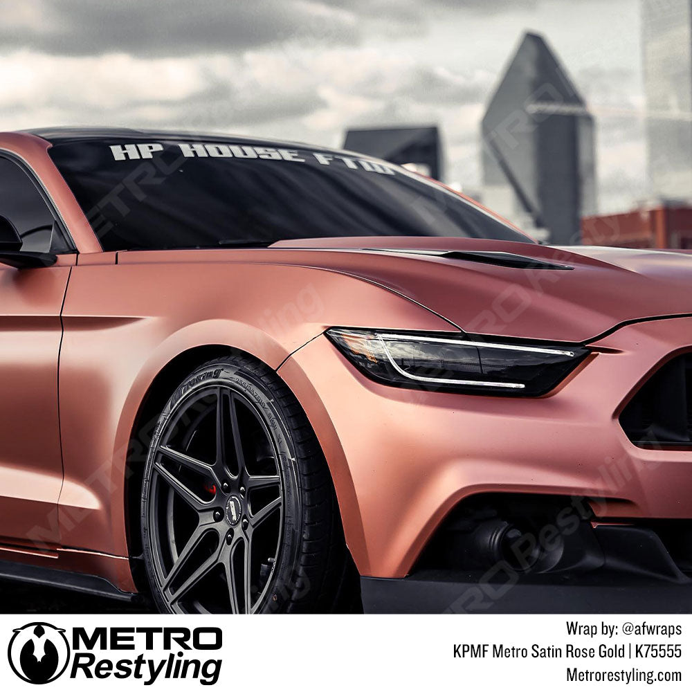 Metro Satin Rose Gold - KPMF | Metro Restyling
