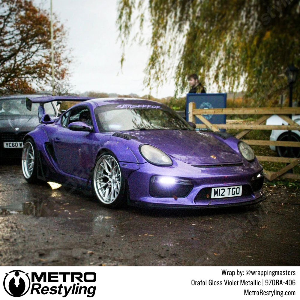 Gloss Purple Porsche