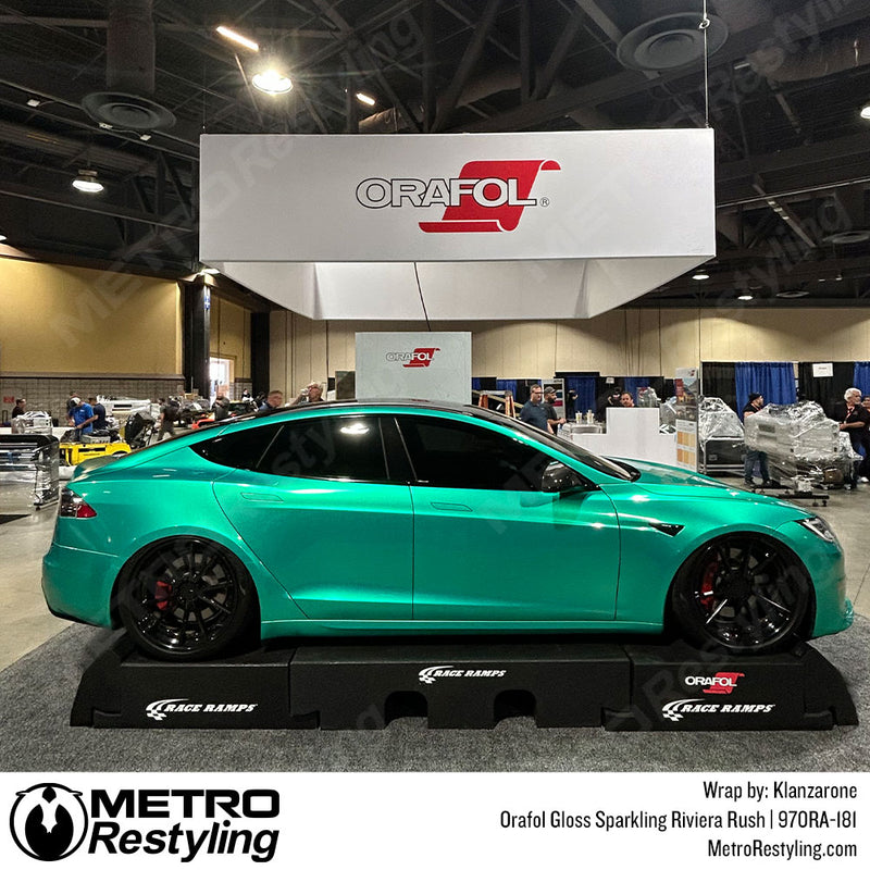 Orafol Gloss Sparkling Riviera Rush Vinyl Wrap | Metro Restyling