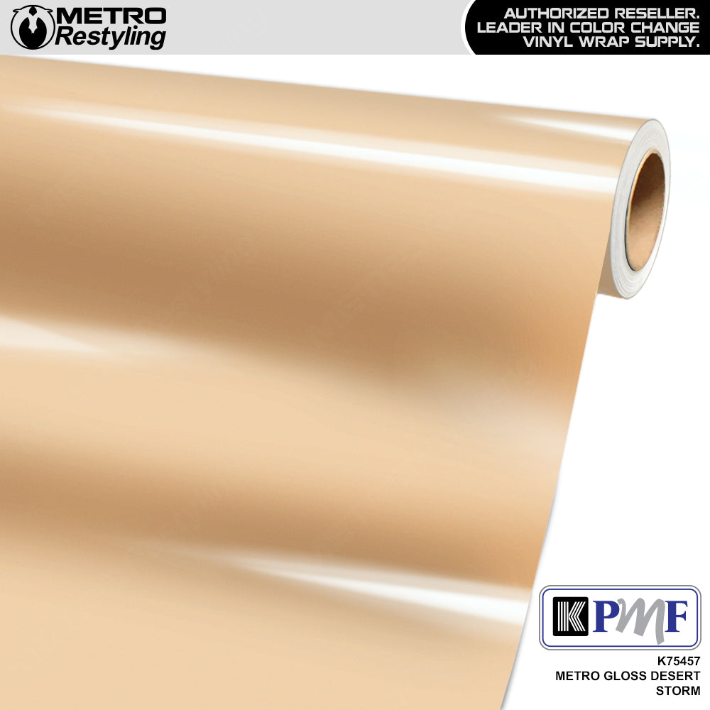 KPMF K75500 Metro Gloss Desert Storm Vinyl Wrap | K75457 (Special Order)
