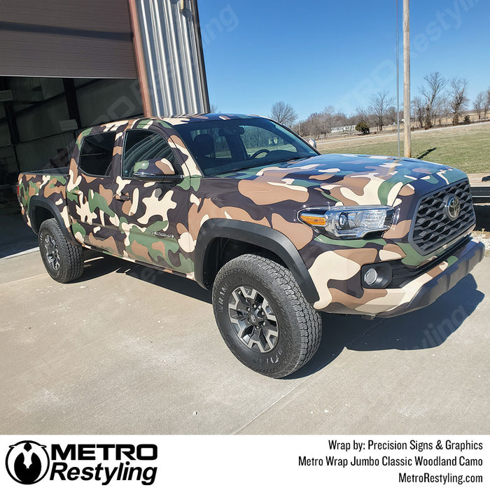 Jumbo Classic Woodland - Metro Wrap | Metro Restyling