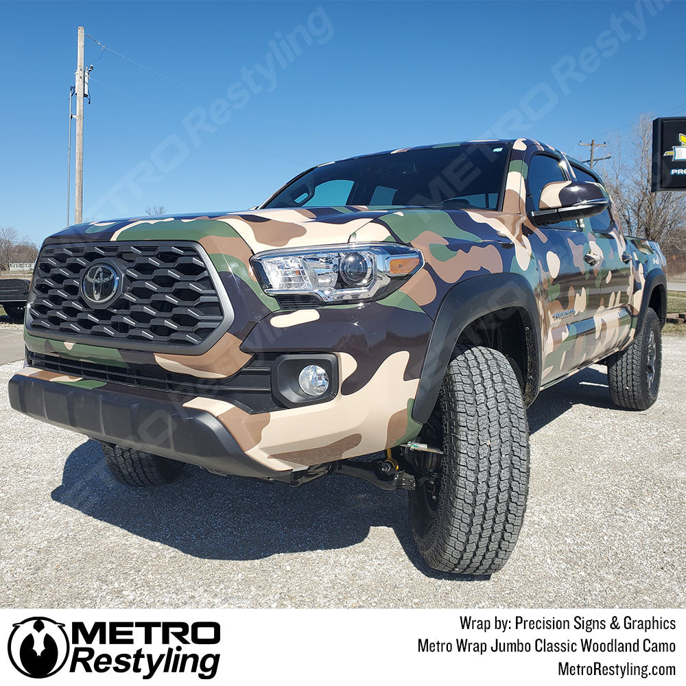 Jumbo Classic Woodland - Metro Wrap | Metro Restyling