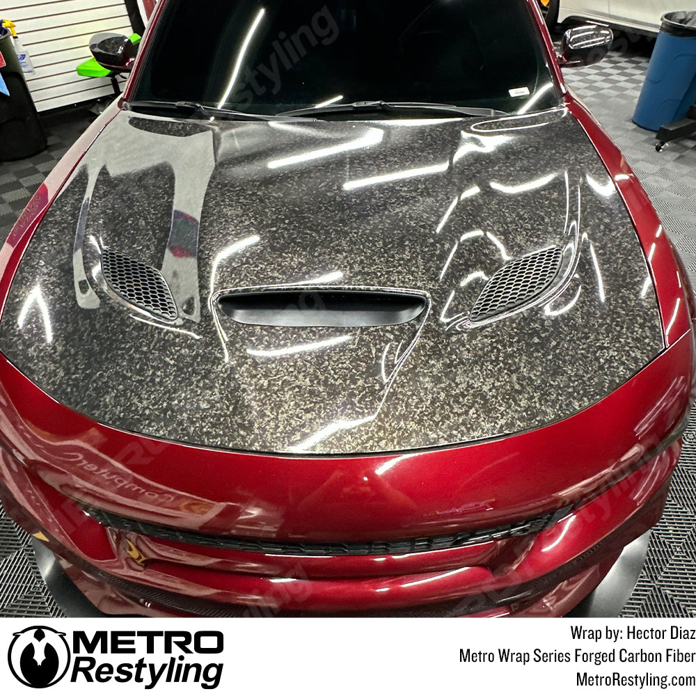 Gloss Forged Black Carbon Fiber Vinyl Wrap Gloss Forged Black Carbon Fiber Vinyl Wrap