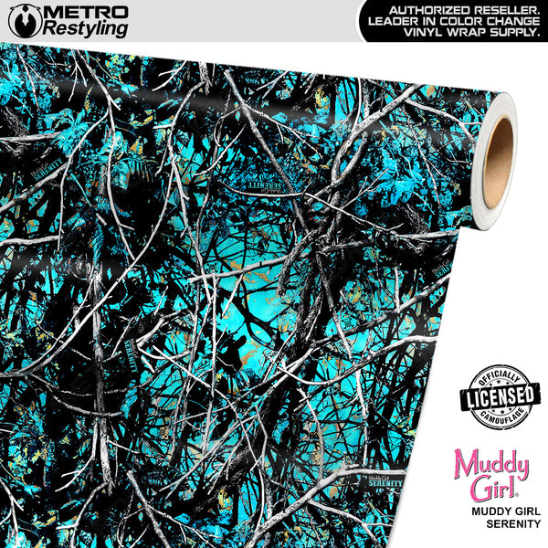 Muddy Girl Serenity Camo Vinyl Car Wrap Metro Restyling