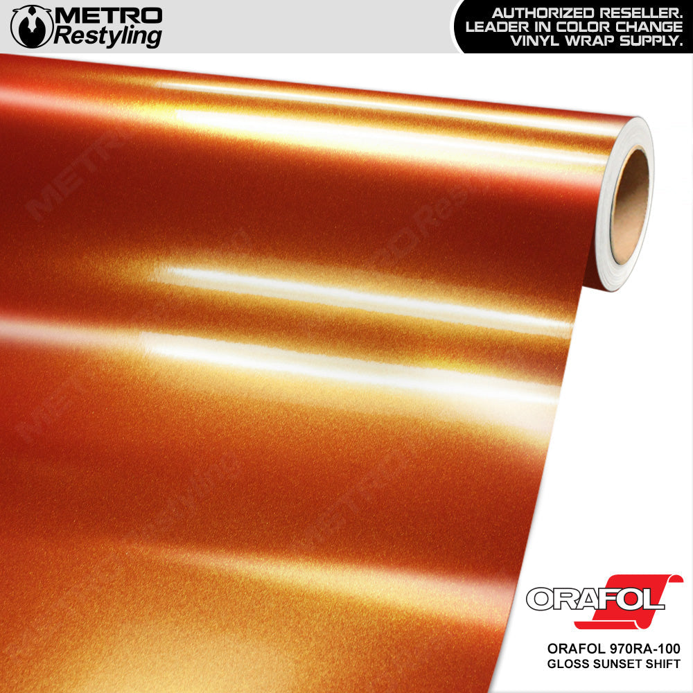 Orafol 970RA Gloss Sunset Shift Vinyl Wrap | 970RA-100 | BLOWOUT STOCK | (210 sq ft) | V500752