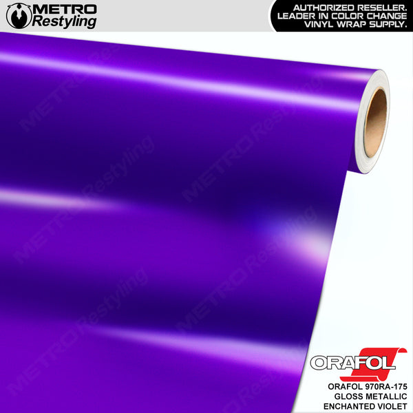Orafol Gloss Metallic Enchanted Violet Vinyl Wrap | Metro Restyling