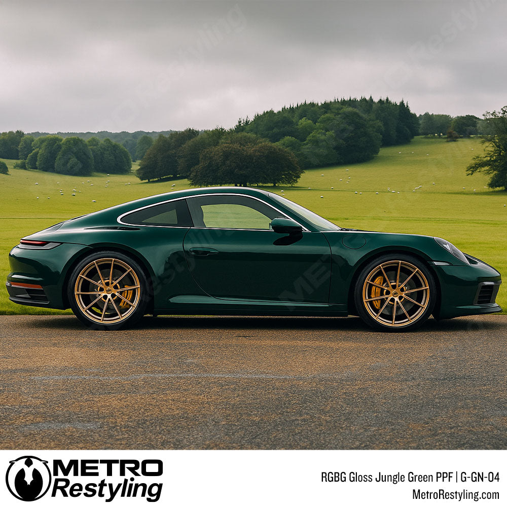 RGBG Gloss Jungle Green Colored PPF | Metro Restyling