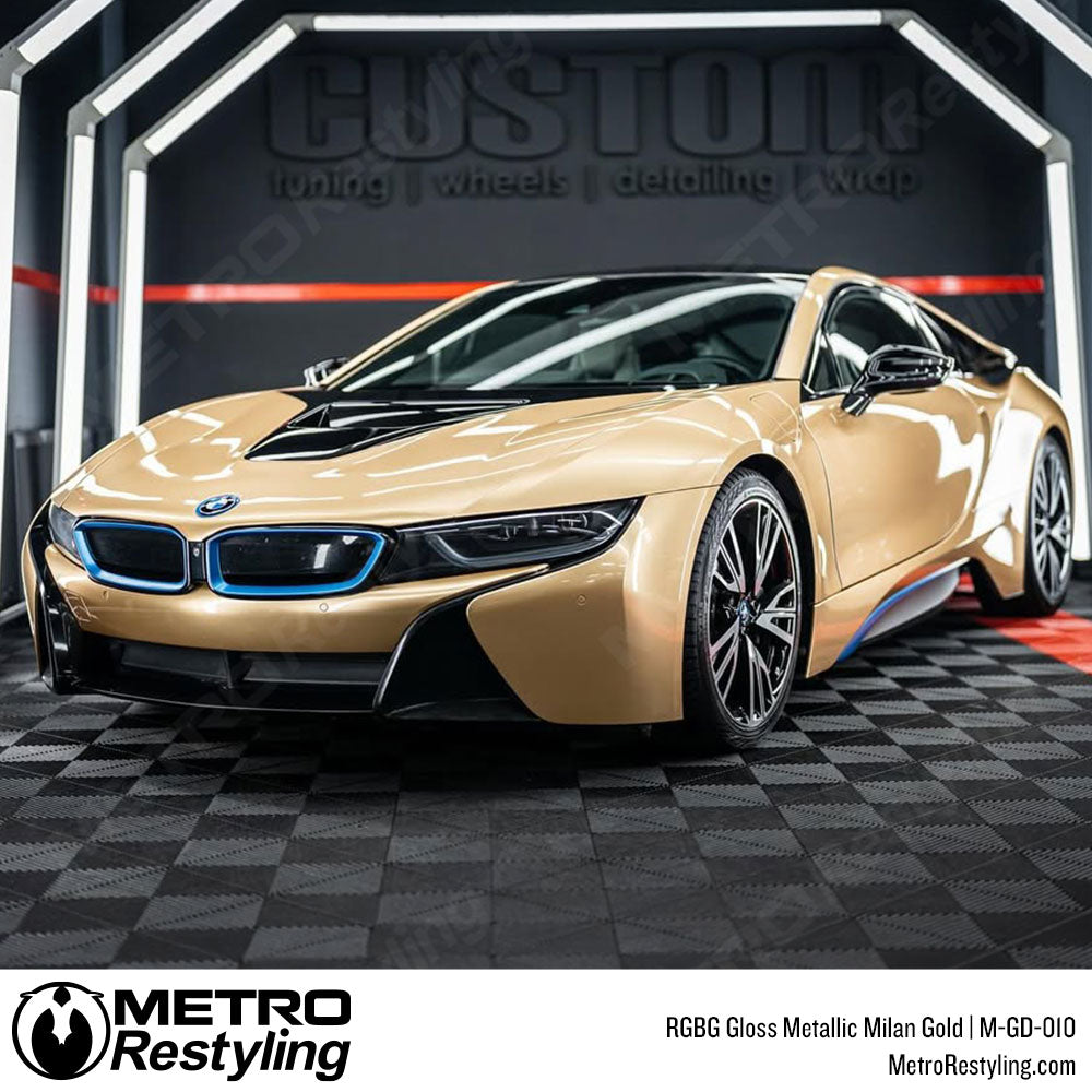 RGBG Gloss Metallic Milan Gold Colored PPF | M-GD-010