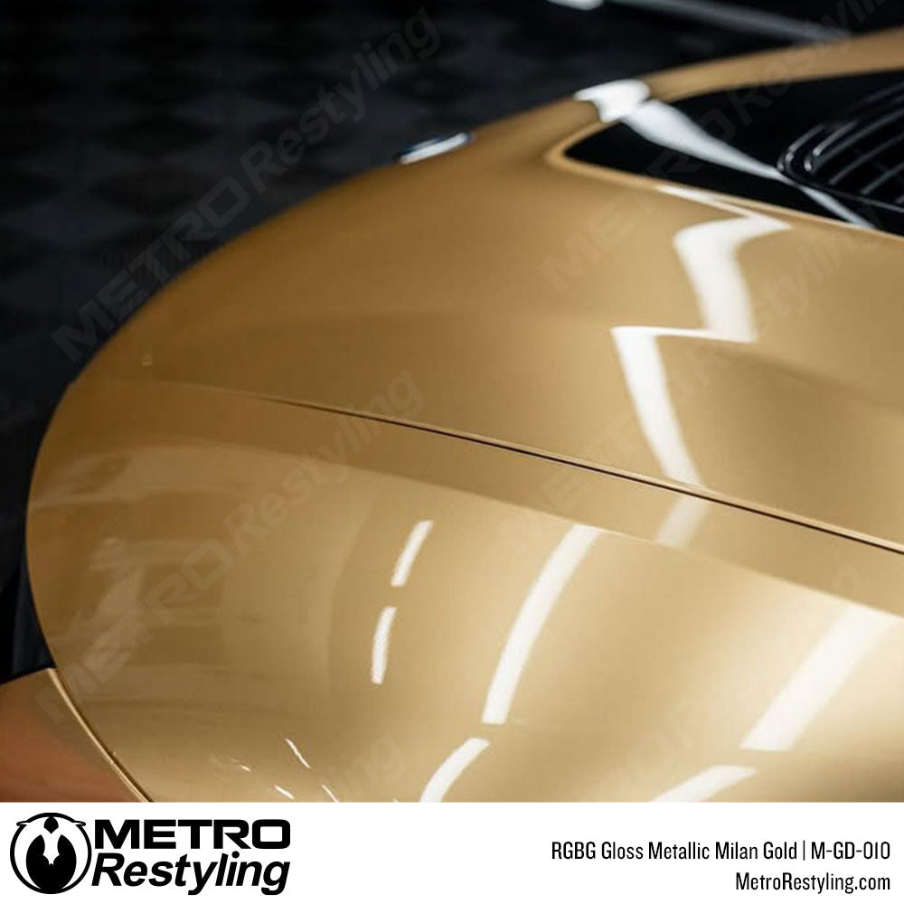 RGBG Gloss Metallic Milan Gold Colored PPF | M-GD-010