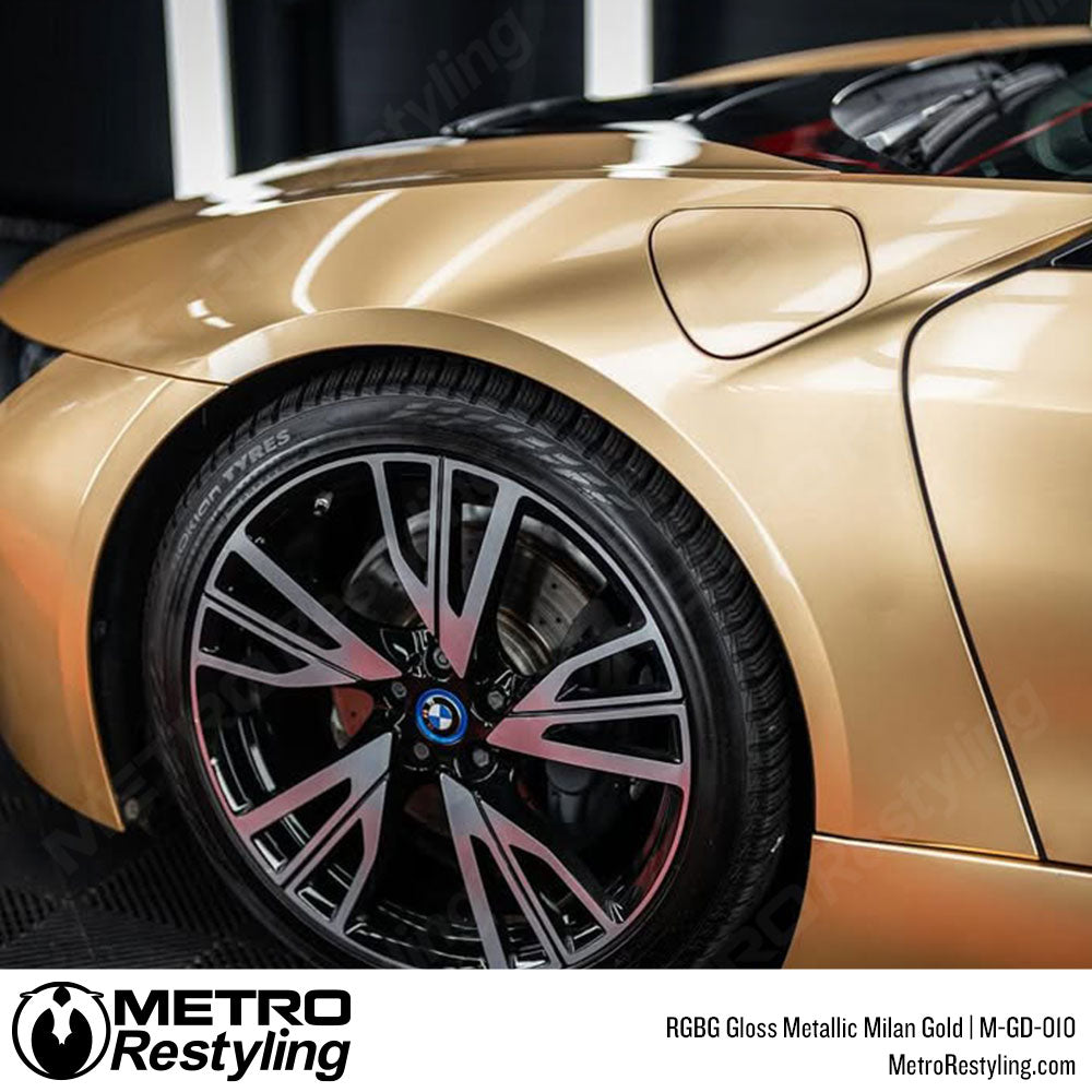 RGBG Gloss Metallic Milan Gold Colored PPF | M-GD-010